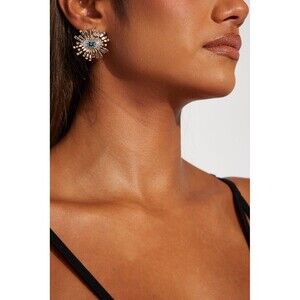 Unique Glare Earrings - Gold